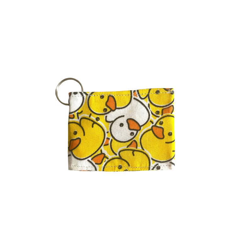 Duck keyring wallet